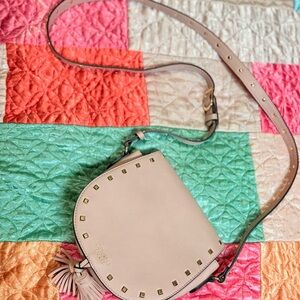 Victoria’s Secret Blush Pink Studded Crossbody Bag